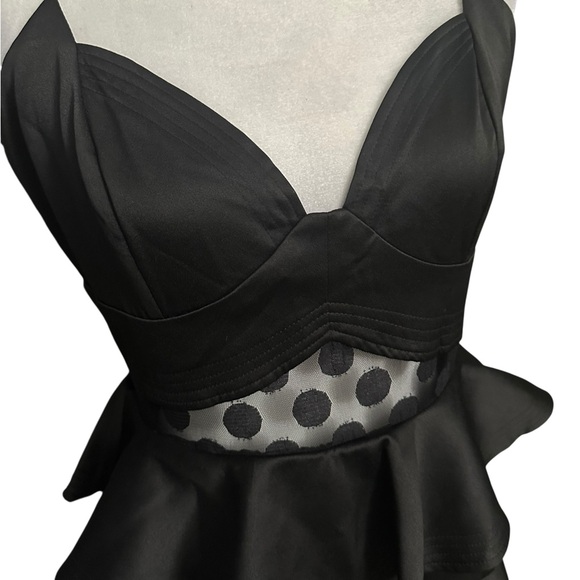 Elliatt Aleko Dress Black Size Large NEW WITH TAG - Picture 4 of 11